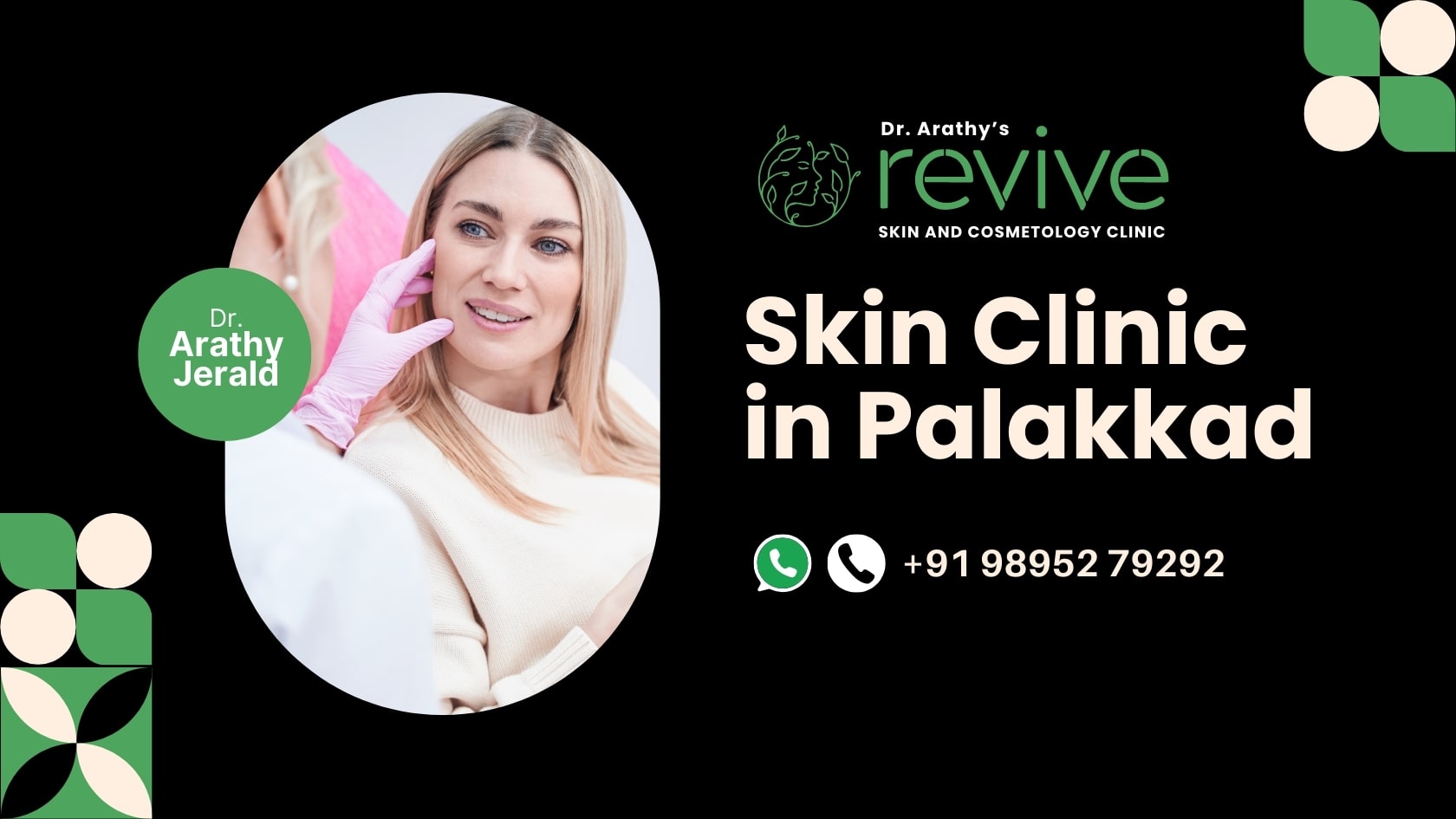 Dr. Arathy Jerald at Revive Skin & Cosmetology Clinic