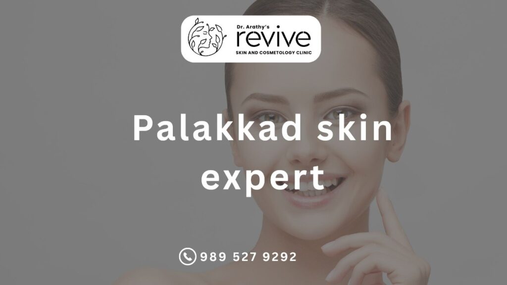 “Palakkad skin expert Dr. Arathy at Revive Skin & Cosmetology Clinic during a patient consultation”