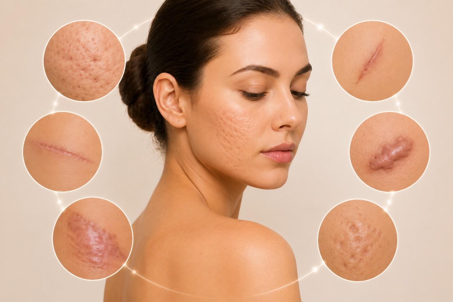 Types of scars treated