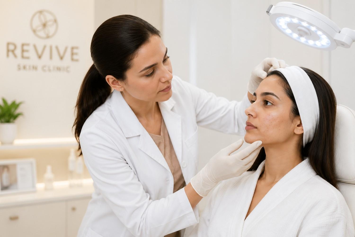 Scar Reduction Treatment consultation at Revive Skin Clinic
